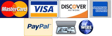 Payments Accepted Payments Accepted