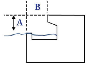 Partially Recessed Pool Edge Profile